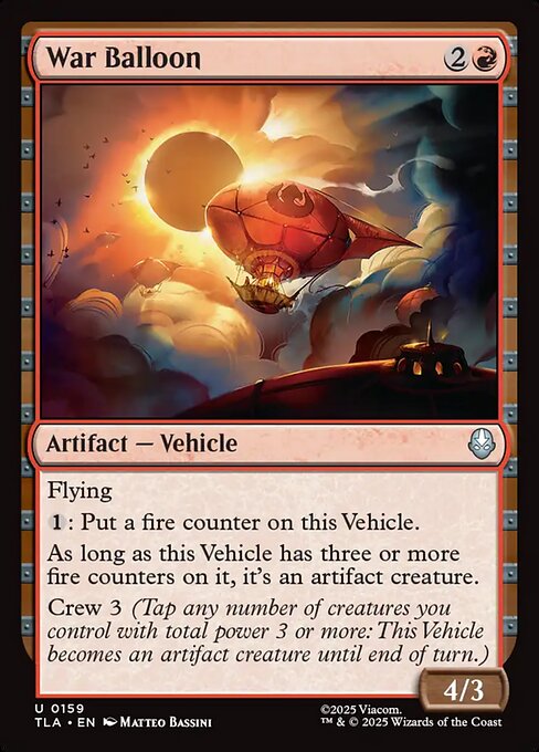 War Balloon - Magic: The Gathering TLA #159