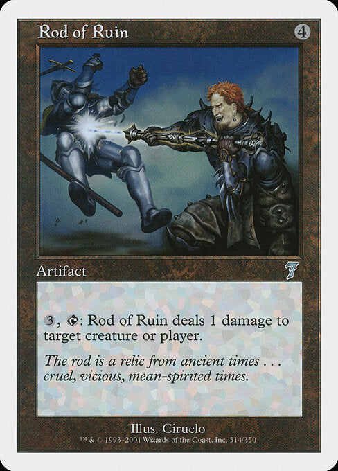 Rod of Ruin - Magic: The Gathering 7ED #314