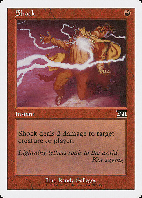 Shock - Magic: The Gathering 6ED #206
