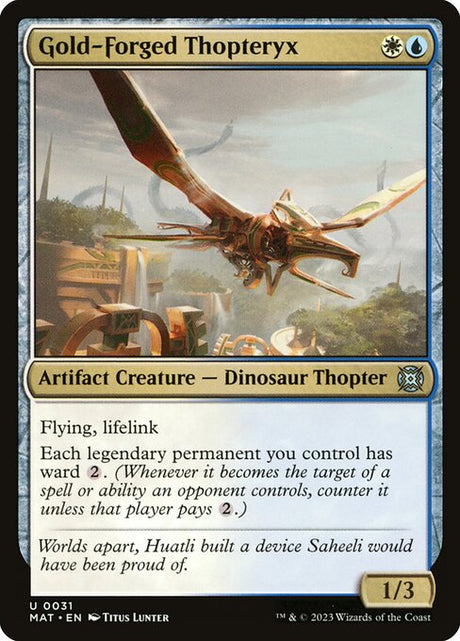 MAT - Gold-Forged Thopteryx