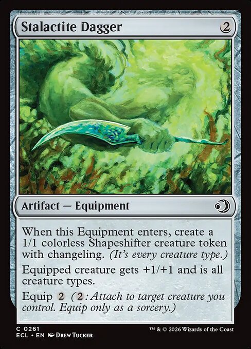 Stalactite Dagger - Magic: The Gathering ECL #261