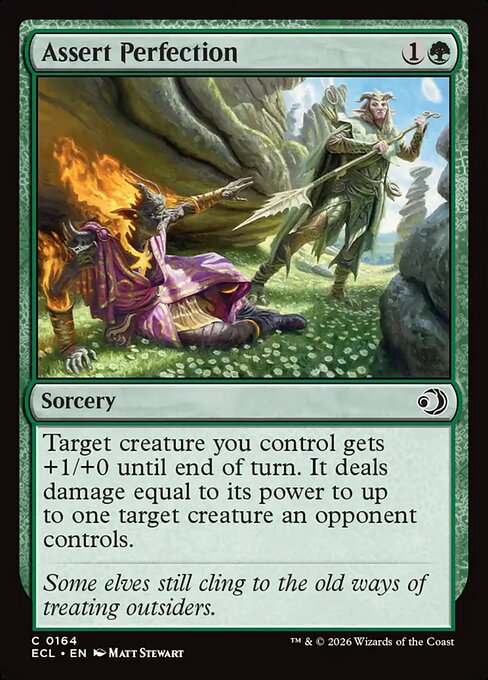 Assert Perfection - Magic: The Gathering ECL #164