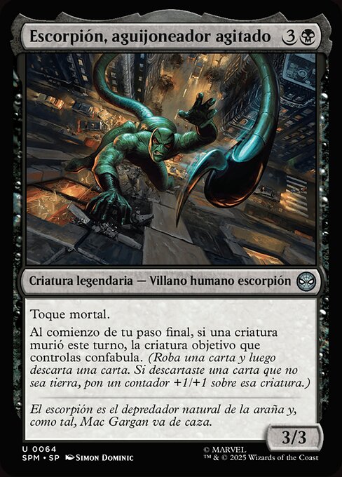 Scorpion, Seething Striker · SPM #64 · ES