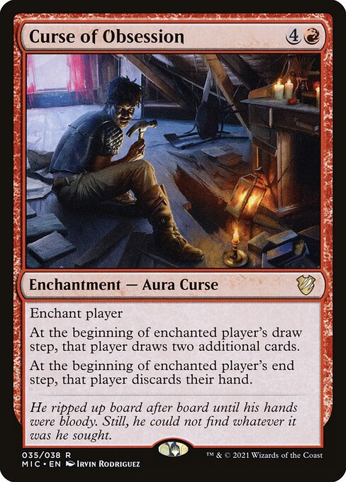 Curse of Obsession - Magic: The Gathering MIC #35