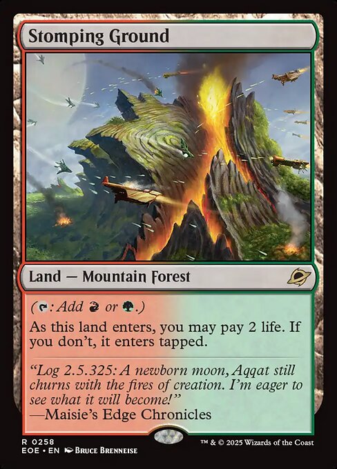 Stomping Ground - Magic: The Gathering EOE #258