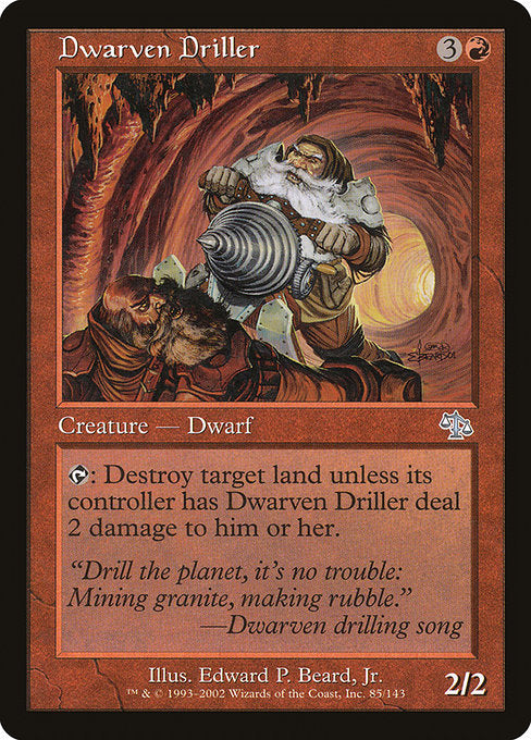 Dwarven Driller Judgment JUD