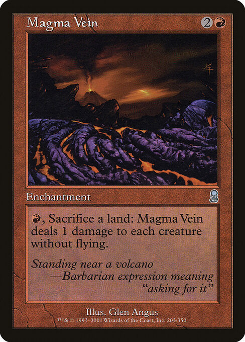 Magma Vein - Magic: The Gathering ODY #203