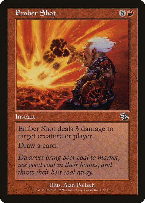 Ember Shot - Magic: The Gathering JUD #87