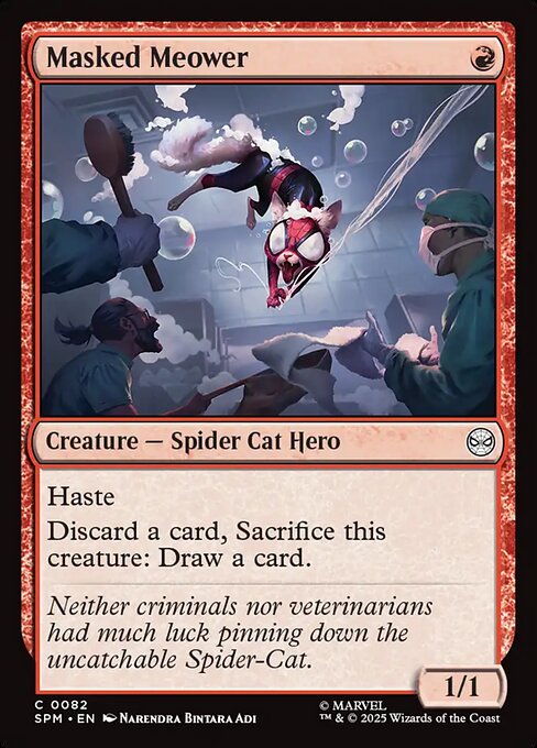 Masked Meower - Magic: The Gathering SPM #82