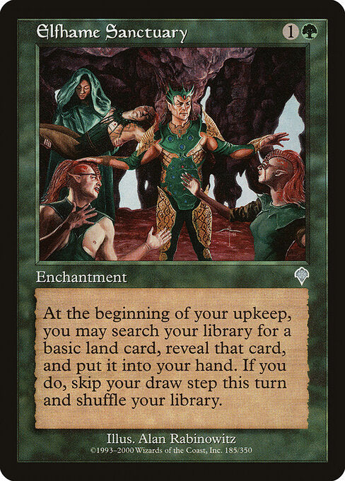 Elfhame Sanctuary - Magic: The Gathering INV #185