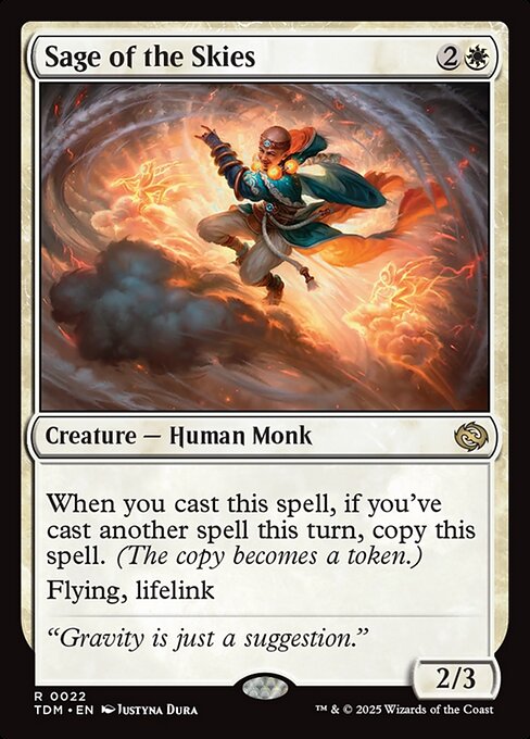 Sage of the Skies Tarkir: Dragonstorm tdm