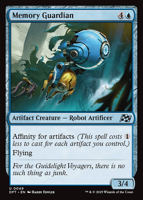 Memory Guardian - Magic: The Gathering DFT #49