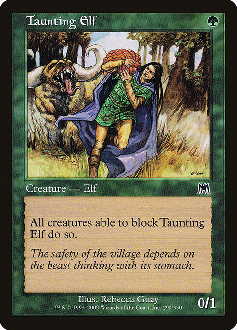 Taunting Elf - Magic: The Gathering ONS #290