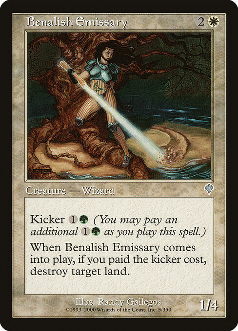 Benalish Emissary - Magic: The Gathering INV #5