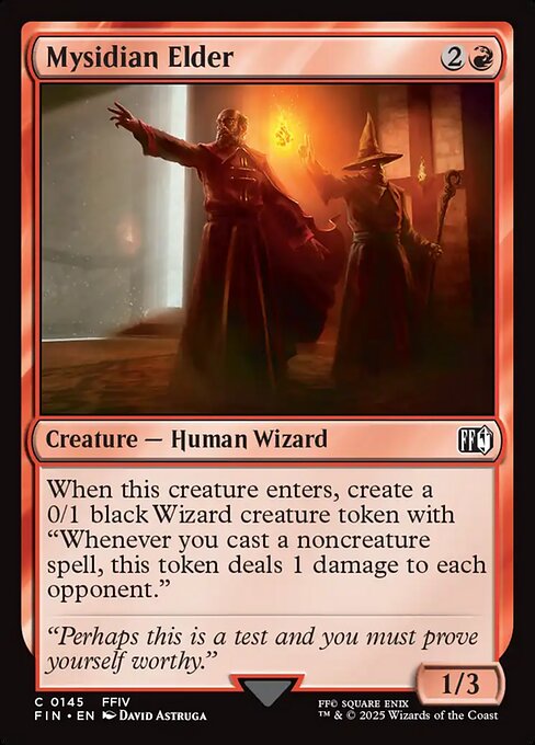 Mysidian Elder - Magic: The Gathering FIN #145