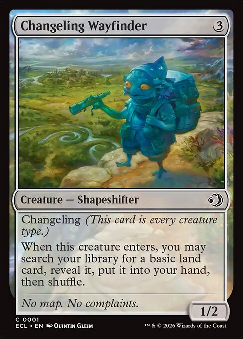 Changeling Wayfinder - Magic: The Gathering ECL #1