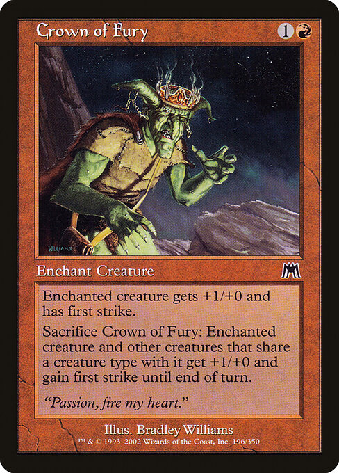 Crown of Fury - Magic: The Gathering ONS #196