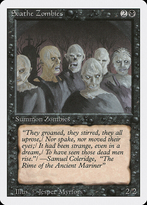 Scathe Zombies - Magic: The Gathering 3ED #127