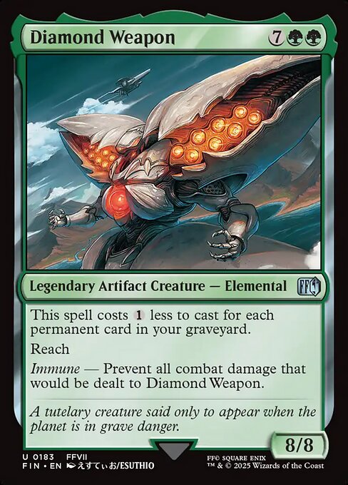 Diamond Weapon - Magic: The Gathering FIN #183
