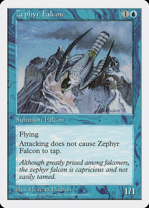 Zephyr Falcon - Magic: The Gathering 5ED #137