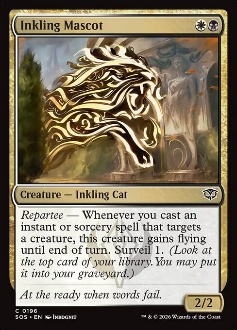 Inkling Mascot - Magic: The Gathering SOS #196