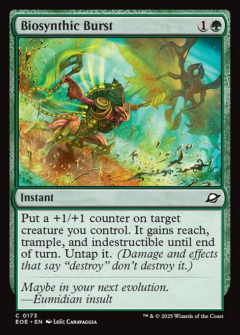 Biosynthic Burst - Magic: The Gathering EOE #173