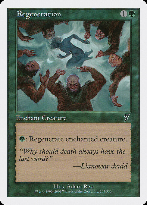 Regeneration - Magic: The Gathering 7ED #265