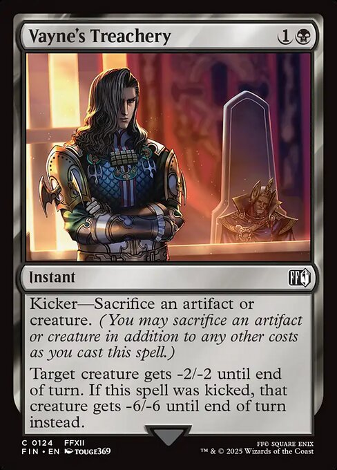 Vayne's Treachery - Magic: The Gathering FIN #124