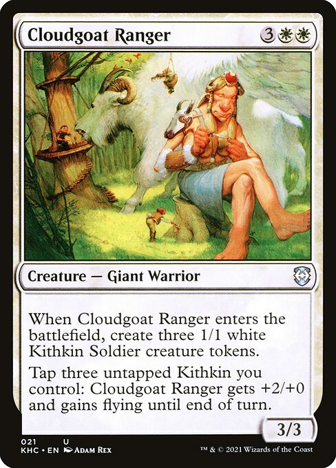 Cloudgoat Ranger - Magic: The Gathering KHC #21