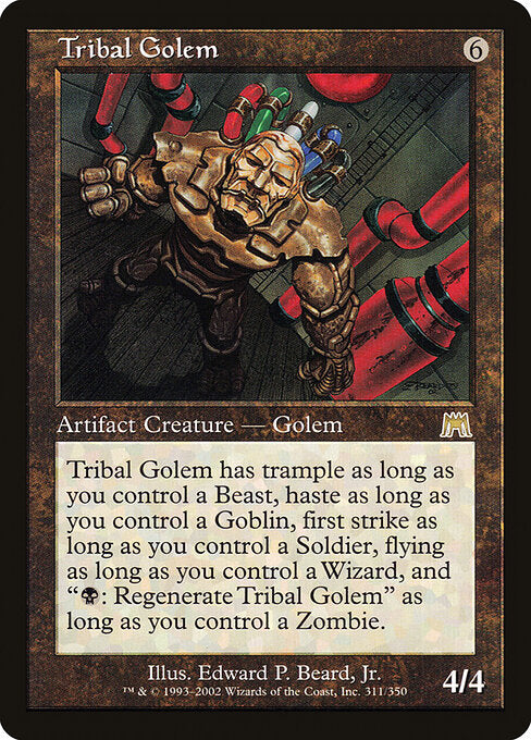 Tribal Golem - Magic: The Gathering ONS #311