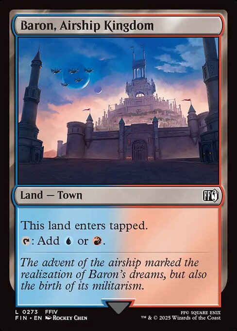 Baron, Airship Kingdom - Magic: The Gathering FIN #273