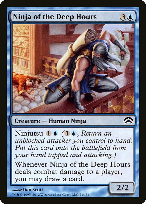 Ninja of the Deep Hours - Magic: The Gathering PC2 #21