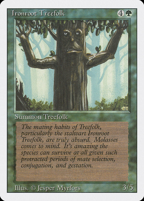 Ironroot Treefolk Revised Edition 3ED
