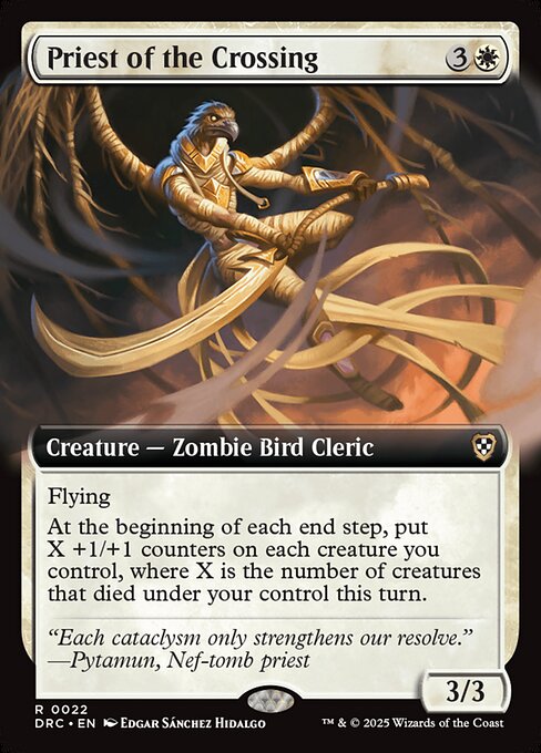 Priest of the Crossing - Magic: The Gathering DRC #22