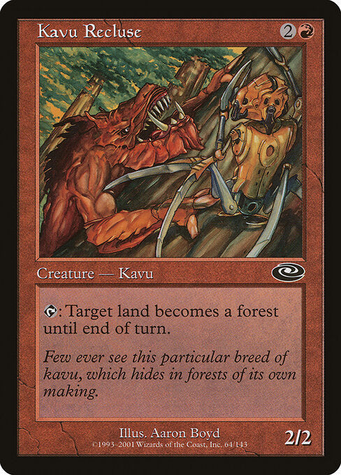 Kavu Recluse - Magic: The Gathering PLS #64