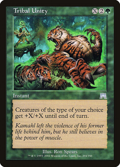 Tribal Unity - Magic: The Gathering ONS #294