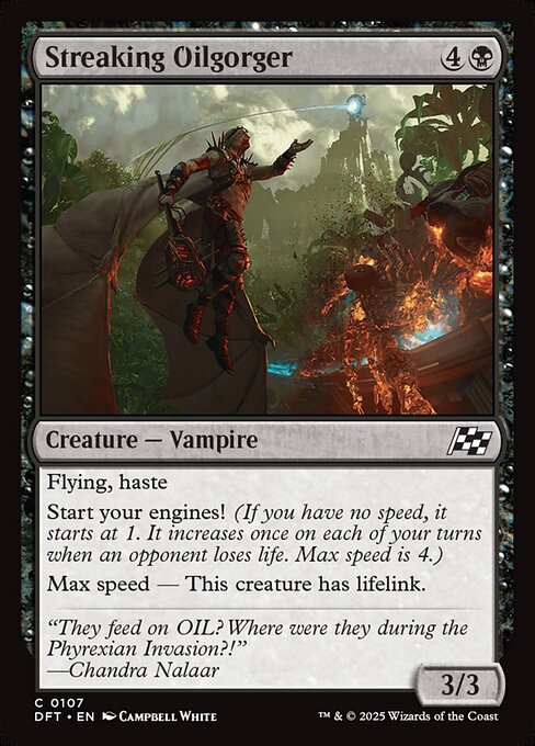 Streaking Oilgorger - Magic: The Gathering DFT #107