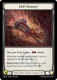 Hell Hammer - Flesh and Blood USURP-THE-SHADOW-THRONE #IAR003