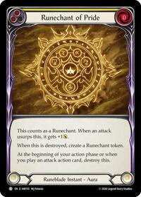 Runechant of Pride - Flesh and Blood USURP-THE-SHADOW-THRONE #IAR155