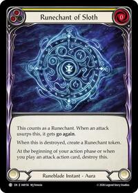 Runechant of Sloth - Flesh and Blood USURP-THE-SHADOW-THRONE #IAR156