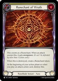 Runechant of Wrath - Flesh and Blood USURP-THE-SHADOW-THRONE #IAR157