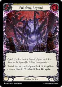 Pull from Beyond (Yellow) - Flesh and Blood USURP-THE-SHADOW-THRONE #IAR213