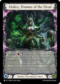 Malice, Domina of the Dead - Flesh and Blood USURP-THE-SHADOW-THRONE #IAR053