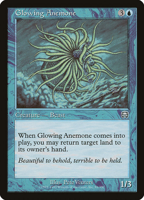 Glowing Anemone Mercadian Masques MMQ