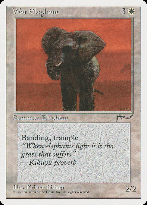 War Elephant - Magic: The Gathering CHR #13
