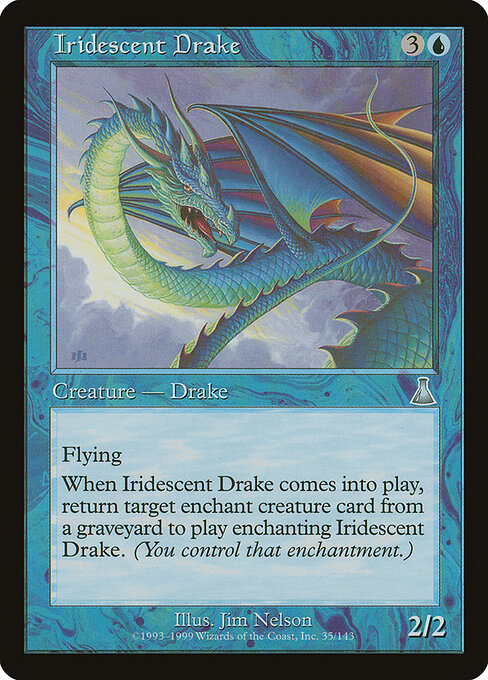 Iridescent Drake - Magic: The Gathering UDS #35