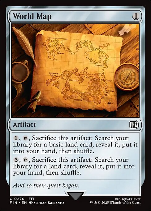 World Map - Magic: The Gathering FIN #270