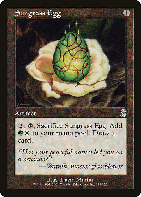 Sungrass Egg - Magic: The Gathering ODY #311