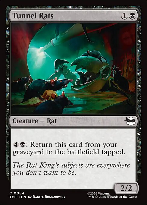 Tunnel Rats - Magic: The Gathering TMT #84