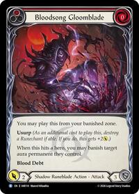 Bloodsong Gloomblade - Flesh and Blood USURP-THE-SHADOW-THRONE #IAR114